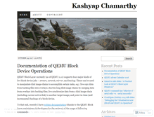 Tablet Screenshot of kashyapc.wordpress.com