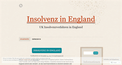 Desktop Screenshot of englischeinsolvenz.wordpress.com