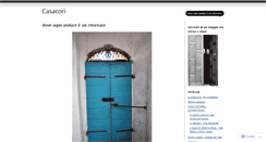 Desktop Screenshot of casacori.wordpress.com