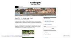 Desktop Screenshot of marebulgaria.wordpress.com
