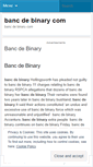 Mobile Screenshot of products.bancdebinarycom.wordpress.com