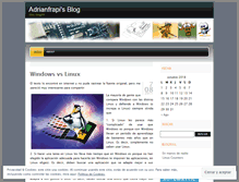 Tablet Screenshot of adrianfrapi.wordpress.com
