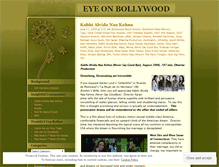 Tablet Screenshot of isisbollywood.wordpress.com