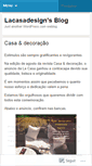 Mobile Screenshot of lacasadesign.wordpress.com