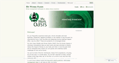 Desktop Screenshot of myworkoasis.wordpress.com