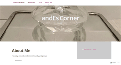 Desktop Screenshot of anderigs.wordpress.com