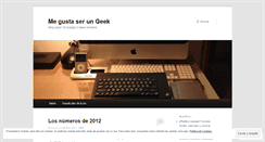 Desktop Screenshot of megustaserungeek.wordpress.com