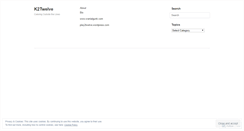 Desktop Screenshot of k2twelve.wordpress.com