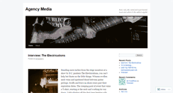 Desktop Screenshot of agencymedia.wordpress.com