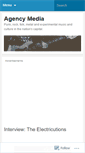 Mobile Screenshot of agencymedia.wordpress.com