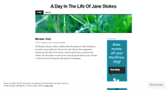 Desktop Screenshot of janestokes.wordpress.com