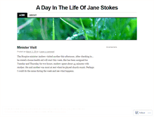 Tablet Screenshot of janestokes.wordpress.com