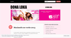 Desktop Screenshot of donaloka.wordpress.com