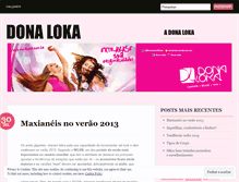 Tablet Screenshot of donaloka.wordpress.com
