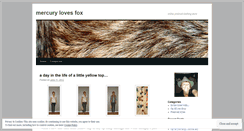 Desktop Screenshot of mercurylovesfox.wordpress.com