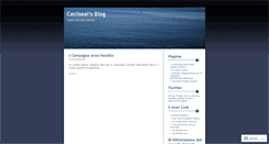 Desktop Screenshot of ceciseal.wordpress.com