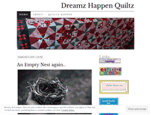 Tablet Screenshot of dreamzhappenquiltz.wordpress.com