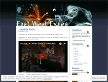 Tablet Screenshot of eastwestexiles.wordpress.com