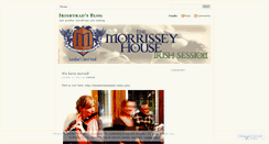 Desktop Screenshot of irishtrad.wordpress.com