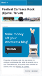 Mobile Screenshot of ejulvecarrascarock.wordpress.com
