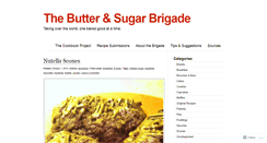 Desktop Screenshot of butterandsugarbrigade.wordpress.com