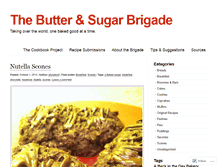 Tablet Screenshot of butterandsugarbrigade.wordpress.com