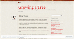 Desktop Screenshot of growingatree.wordpress.com