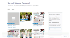 Desktop Screenshot of karenoconnordesmond.wordpress.com