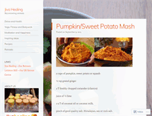 Tablet Screenshot of jivahealing.wordpress.com