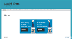 Desktop Screenshot of davidblum61.wordpress.com