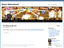 Tablet Screenshot of domoadventures.wordpress.com