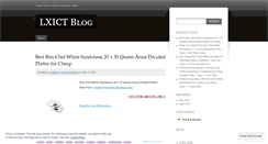 Desktop Screenshot of lxictblog.wordpress.com