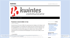 Desktop Screenshot of kwintes.wordpress.com