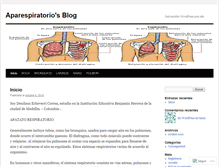 Tablet Screenshot of aparespiratorio.wordpress.com