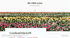Desktop Screenshot of lifeslittletwists.wordpress.com