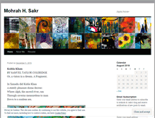 Tablet Screenshot of mohrahsakr.wordpress.com