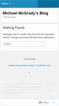 Mobile Screenshot of michaelmcgrady.wordpress.com