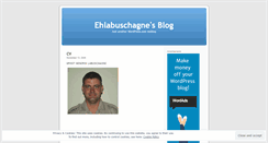 Desktop Screenshot of ehlabuschagne.wordpress.com