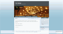 Desktop Screenshot of ellexpress.wordpress.com