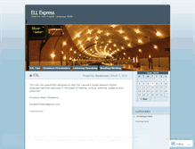 Tablet Screenshot of ellexpress.wordpress.com