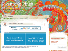 Tablet Screenshot of kwentongpinas.wordpress.com