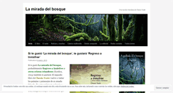 Desktop Screenshot of lamiradadelbosque.wordpress.com