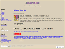 Tablet Screenshot of haryanvisongs.wordpress.com