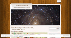 Desktop Screenshot of muhammadtatat.wordpress.com