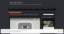 Desktop Screenshot of haitet.wordpress.com