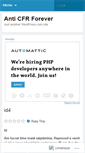Mobile Screenshot of anticfr.wordpress.com