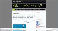 Desktop Screenshot of littlecar2.wordpress.com