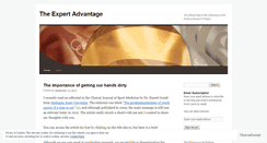 Desktop Screenshot of expertadvantage.wordpress.com