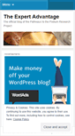 Mobile Screenshot of expertadvantage.wordpress.com