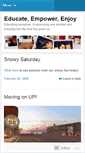 Mobile Screenshot of educateempowerenjoy.wordpress.com